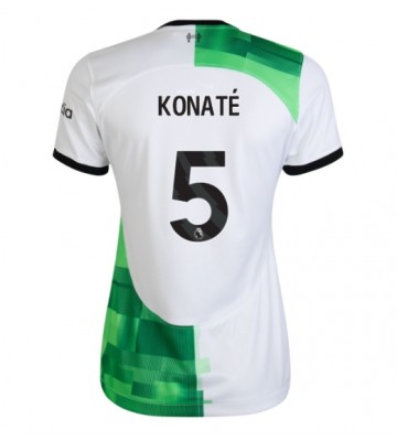 Liverpool Ibrahima Konate #5 Replica Away Stadium Shirt for Women 2023-24 Short Sleeve